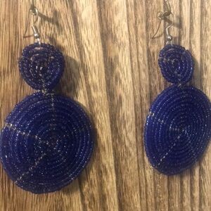 Handmade beaded earrings